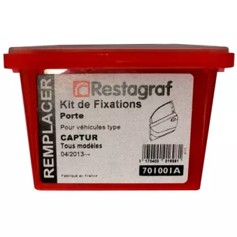 RESTAGRAF 701001A - Kit de clip de fixation, carrosserie