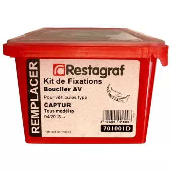 Kit de clip de fixation, carrosserie RESTAGRAF 701001D