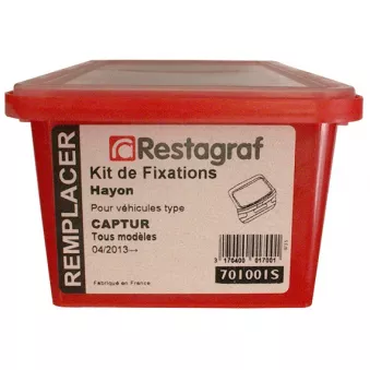 Kit de clip de fixation, carrosserie RESTAGRAF 701001S