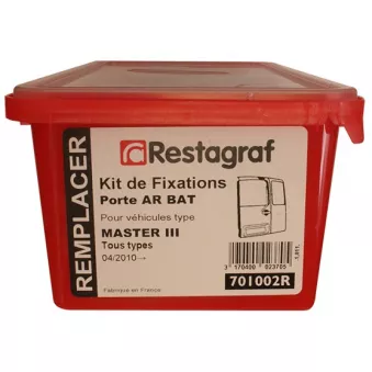 Kit de clip de fixation, carrosserie RESTAGRAF 701002R