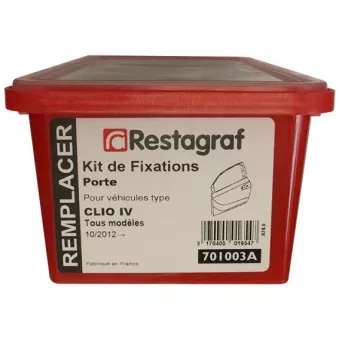 Kit de clip de fixation, carrosserie RESTAGRAF 701003A