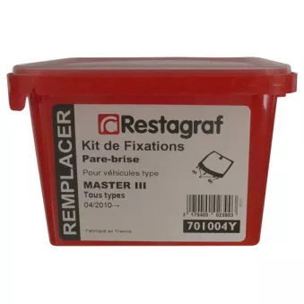 Kit de clip de fixation, carrosserie RESTAGRAF 701004Y