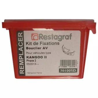 RESTAGRAF 701005D - Kit de clip de fixation, carrosserie