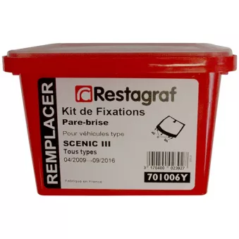 Kit de clip de fixation, carrosserie RESTAGRAF 701006Y