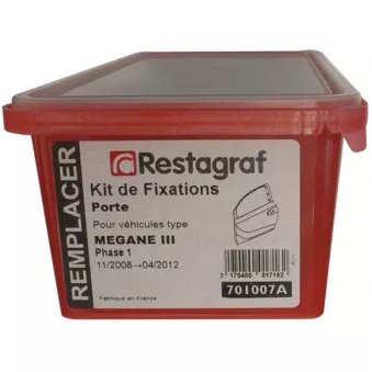 Kit de clip de fixation, carrosserie RESTAGRAF 701007A