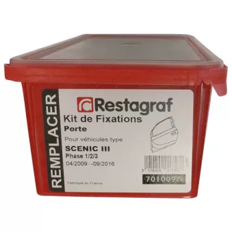 Kit de clip de fixation, carrosserie RESTAGRAF 701009A