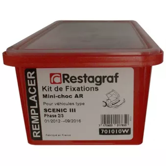 Kit de clip de fixation, carrosserie RESTAGRAF 701010W
