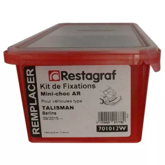 RESTAGRAF 701012W - Kit de clip de fixation, carrosserie