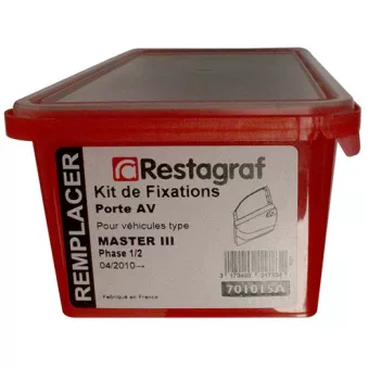 Kit de clip de fixation, carrosserie RESTAGRAF 701015A