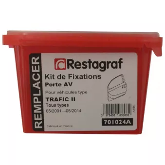 Kit de clip de fixation, carrosserie RESTAGRAF 701024A