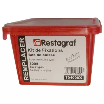 Kit de clip de fixation, carrosserie RESTAGRAF 704000X