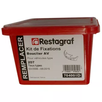 Kit de clip de fixation, carrosserie RESTAGRAF 704001D