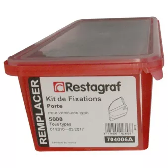Kit de clip de fixation, carrosserie RESTAGRAF 704006A