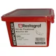 RESTAGRAF 704007D - Kit de clip de fixation, carrosserie