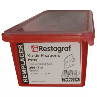 RESTAGRAF 704009A - Kit de clip de fixation, carrosserie