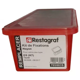 Kit de clip de fixation, carrosserie RESTAGRAF 705003S