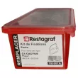 RESTAGRAF 705007A - Kit de clip de fixation, carrosserie