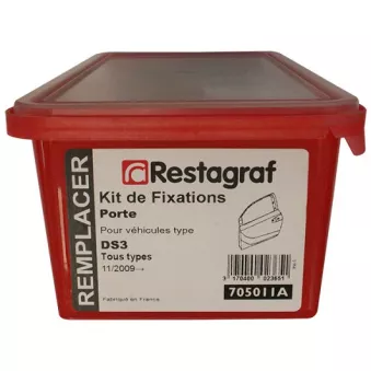 RESTAGRAF 705011A - Kit de clip de fixation, carrosserie