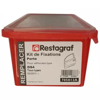 RESTAGRAF 705012A - Kit de clip de fixation, carrosserie