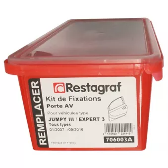 RESTAGRAF 706003A - Kit de clip de fixation, carrosserie