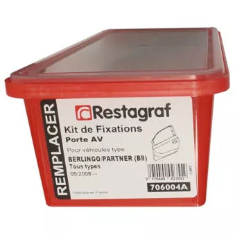 RESTAGRAF 706004A - Kit de clip de fixation, carrosserie
