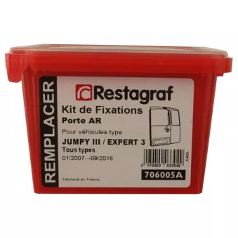 Kit de clip de fixation, carrosserie RESTAGRAF 706005A