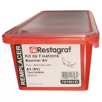 Kit de clip de fixation, carrosserie RESTAGRAF 707001D