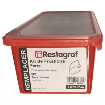 Kit de clip de fixation, carrosserie RESTAGRAF 707005A