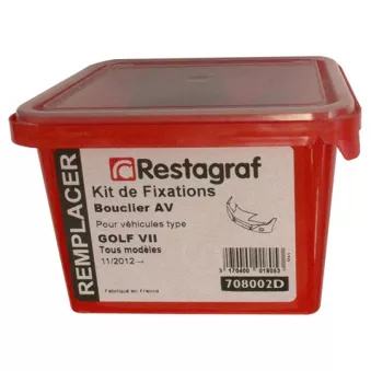 RESTAGRAF 708002D - Kit de clip de fixation, carrosserie