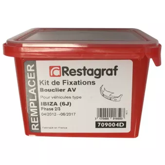 Kit de clip de fixation, carrosserie RESTAGRAF 709004D