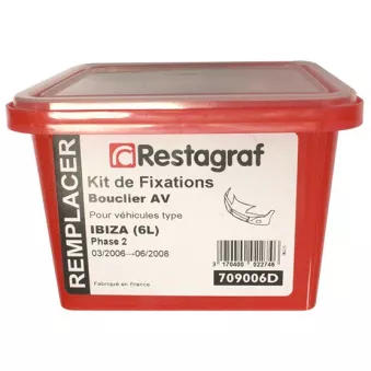 RESTAGRAF 709006D - Kit de clip de fixation, carrosserie