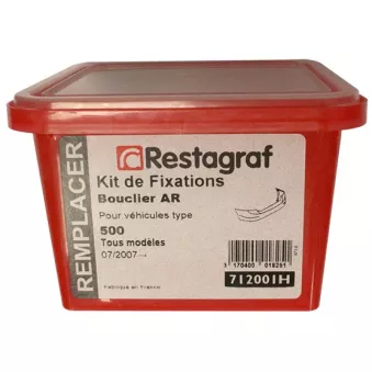 Kit de clip de fixation, carrosserie RESTAGRAF 712001H
