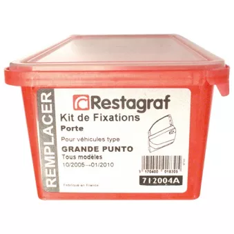 Kit de clip de fixation, carrosserie RESTAGRAF 712004A
