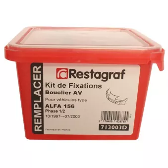 Kit de clip de fixation, carrosserie RESTAGRAF 713003D