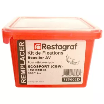 Kit de clip de fixation, carrosserie RESTAGRAF 715002D