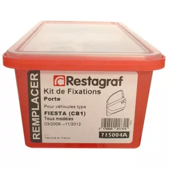 Kit de clip de fixation, carrosserie RESTAGRAF 715004A