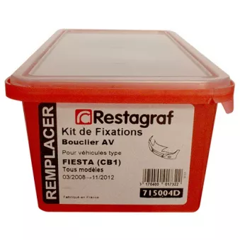 Kit de clip de fixation, carrosserie RESTAGRAF 715004D