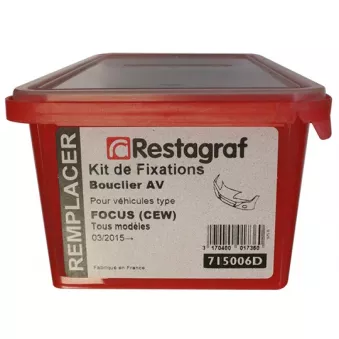 Kit de clip de fixation, carrosserie RESTAGRAF 715006D