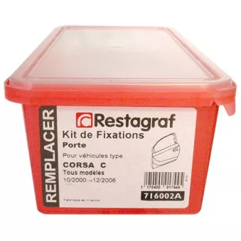 RESTAGRAF 716002A - Kit de clip de fixation, carrosserie