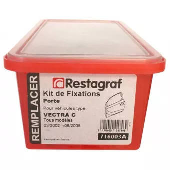 Kit de clip de fixation, carrosserie RESTAGRAF 716003A