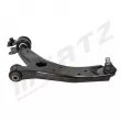 MERTZ M-S0695 - Triangle ou bras de suspension (train avant)