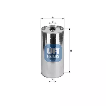 Filtre à huile UFI OEM 0008503375