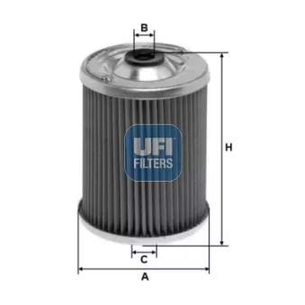 Filtre à carburant UFI OEM 1340130