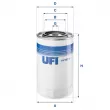 UFI 23.107.01 - Filtre à huile