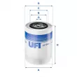 Filtre à huile UFI [23.108.01]