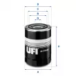 UFI 23.113.00 - Filtre à huile