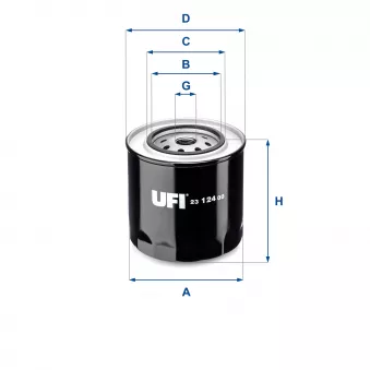Filtre à huile UFI OEM 4381608