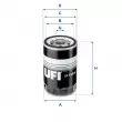 Filtre à huile UFI [23.130.00]