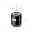 UFI 23.131.02 - Filtre à huile