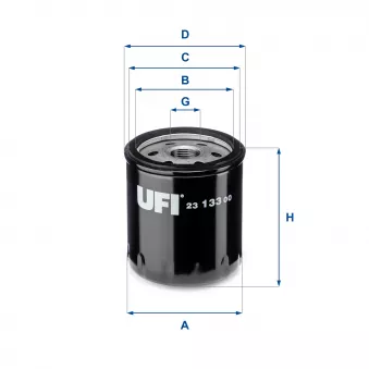 Filtre à huile UFI OEM A63-0500